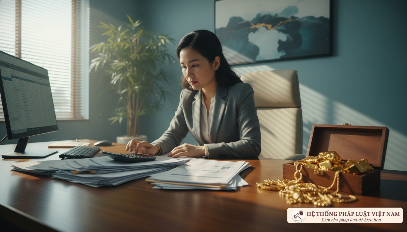 Kế toán làm việc với hóa đơn thuế