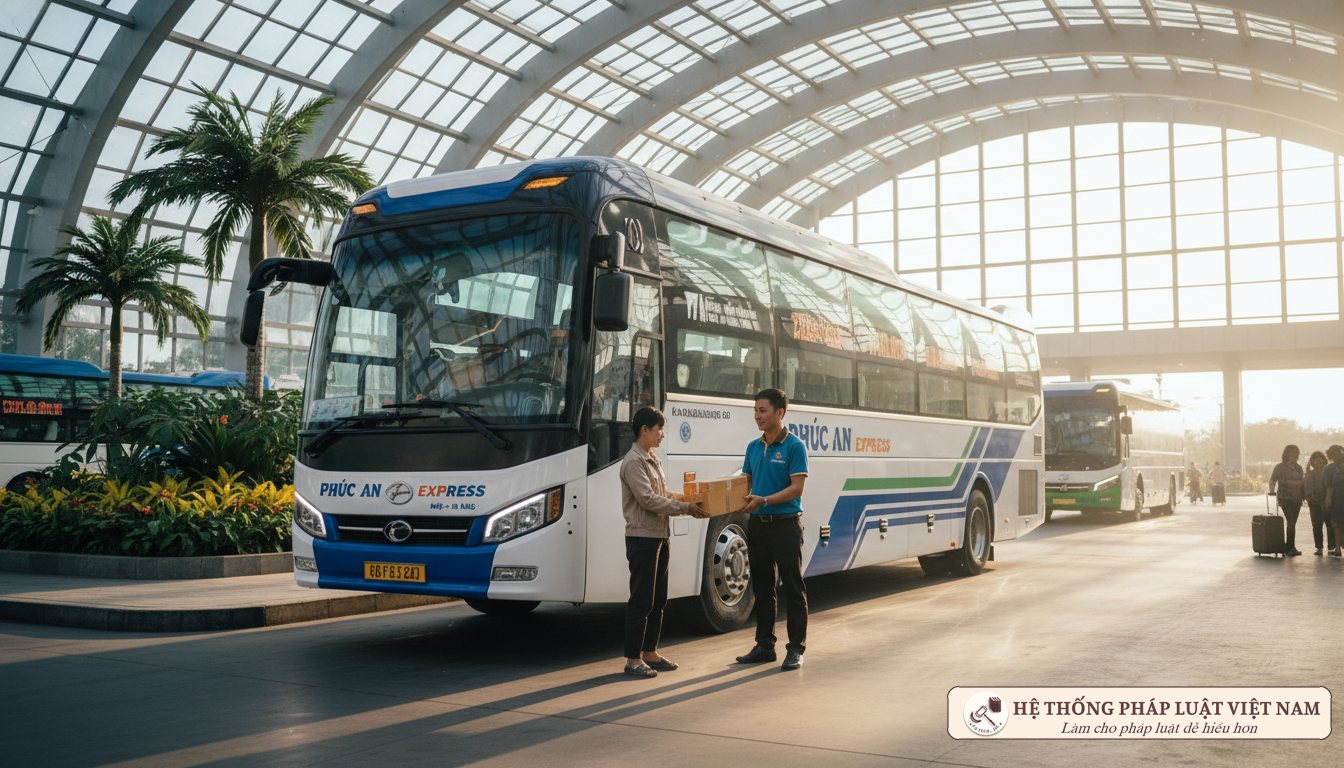 Gửi đồ qua xe khách: Quên mang CCCD, coi chừng bị từ chối nhận hàng!
