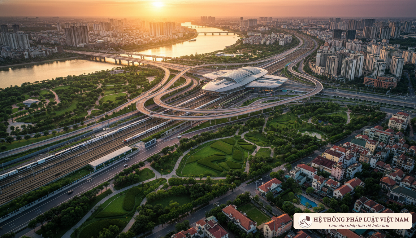 Hạ tầng giao thông bến xe Đông Anh