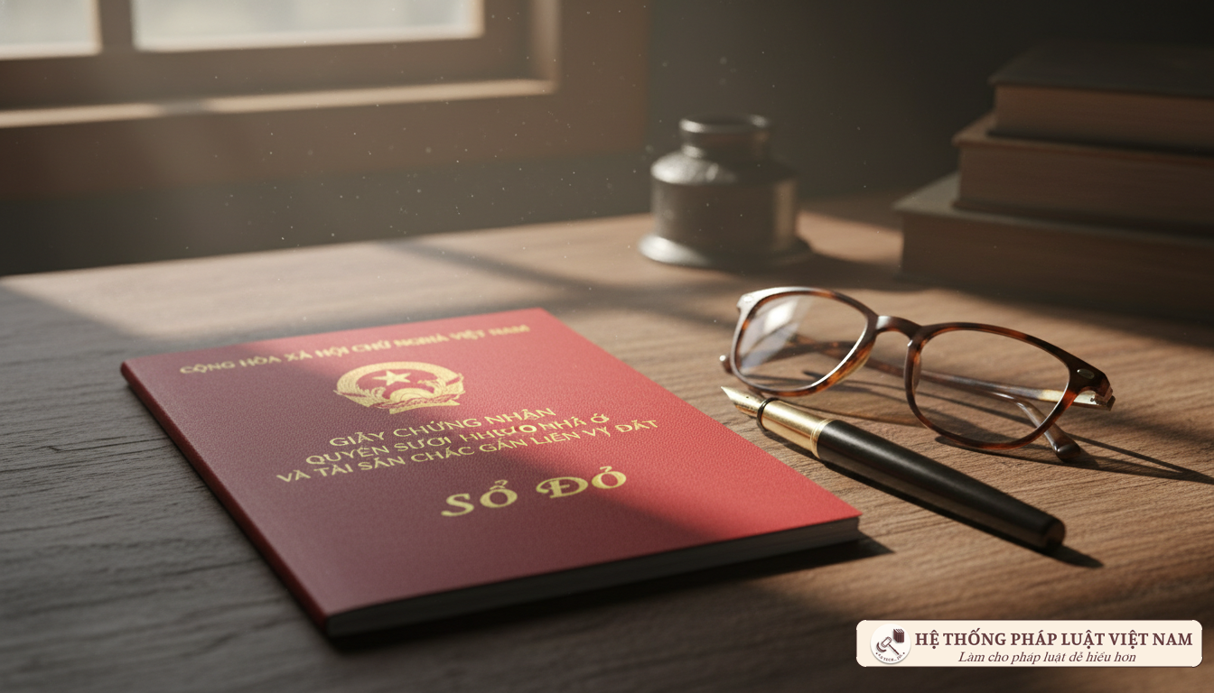 Mẫu sổ đỏ quyền sử dụng đất