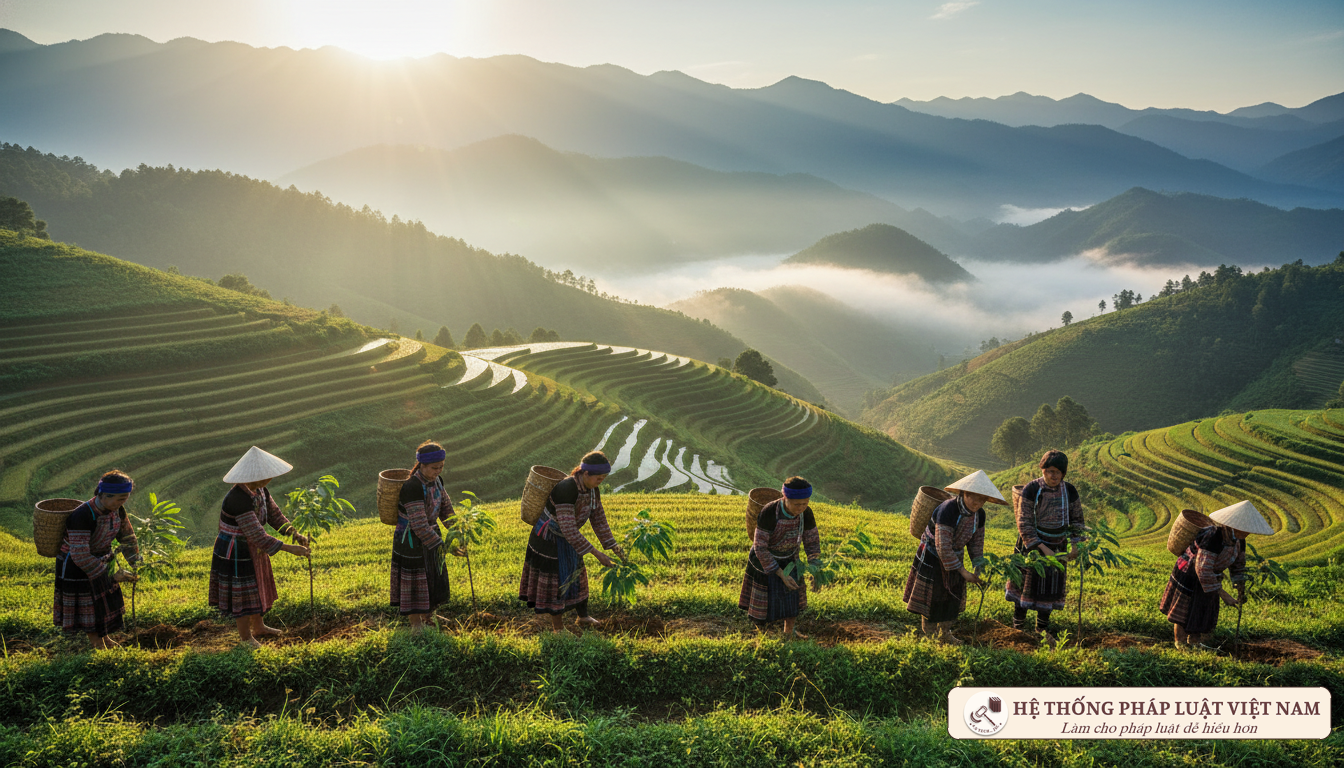 Cơ hội thoát nghèo từ rừng: Hỗ trợ đến 15 triệu đồng/ha và trợ cấp gạo 7 năm cho hộ gia đình
