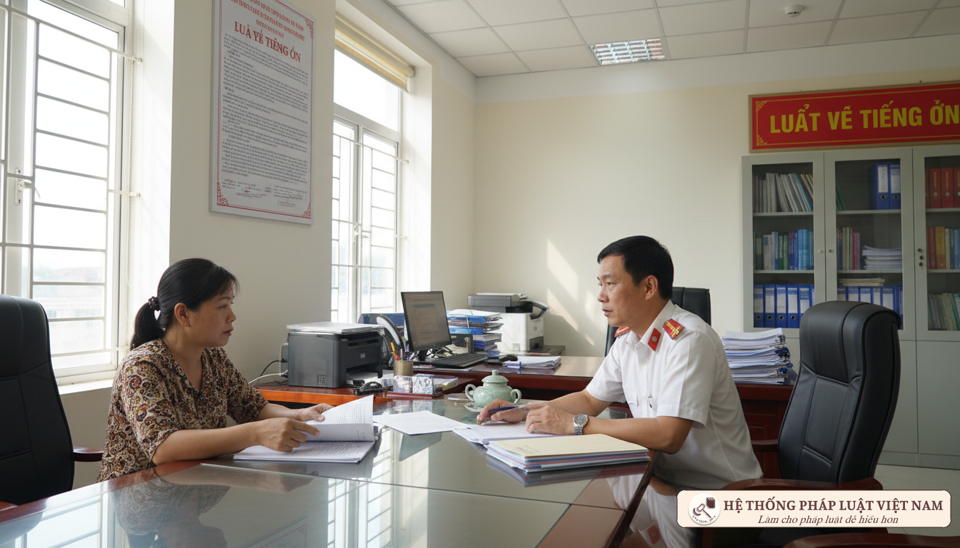 Cơ quan chức năng xử lý vi phạm tiếng ồn