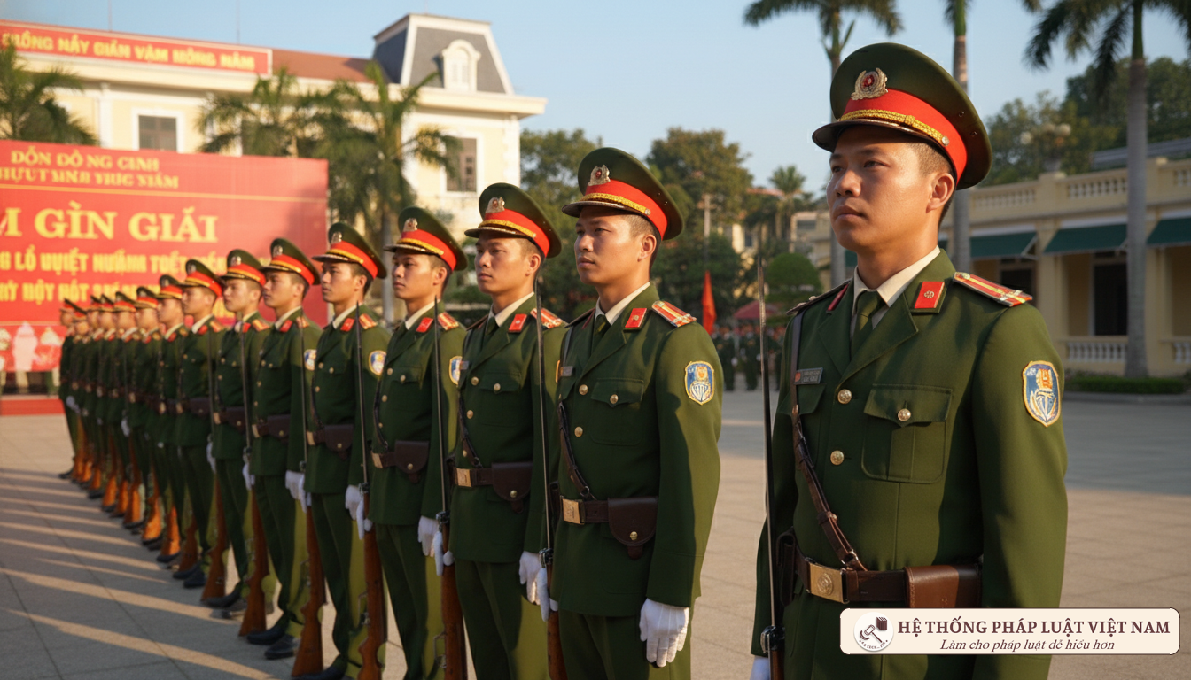 Hệ thống cấp bậc Công an nhân dân: Cách nhận diện quân hàm và quyền lợi mới nhất
