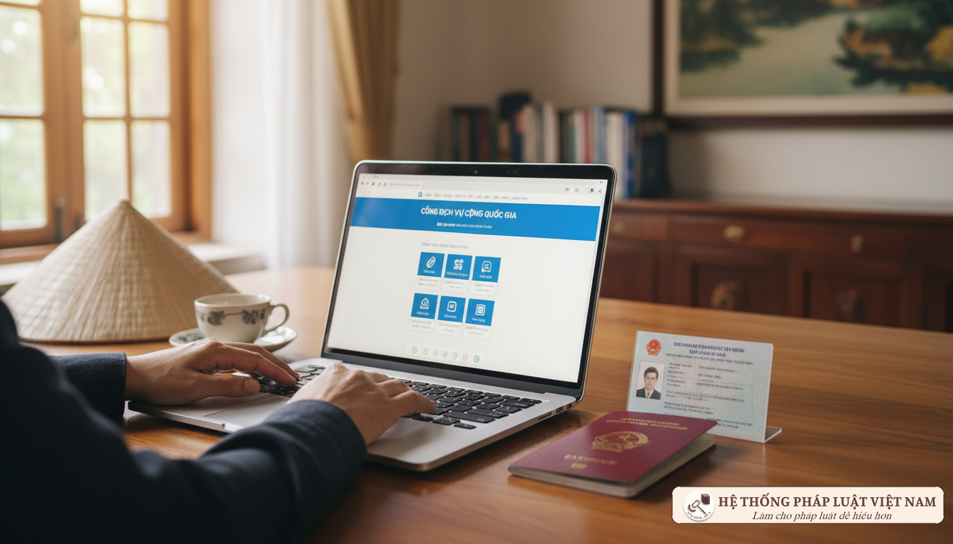 Hướng dẫn làm hộ chiếu online mức độ 4