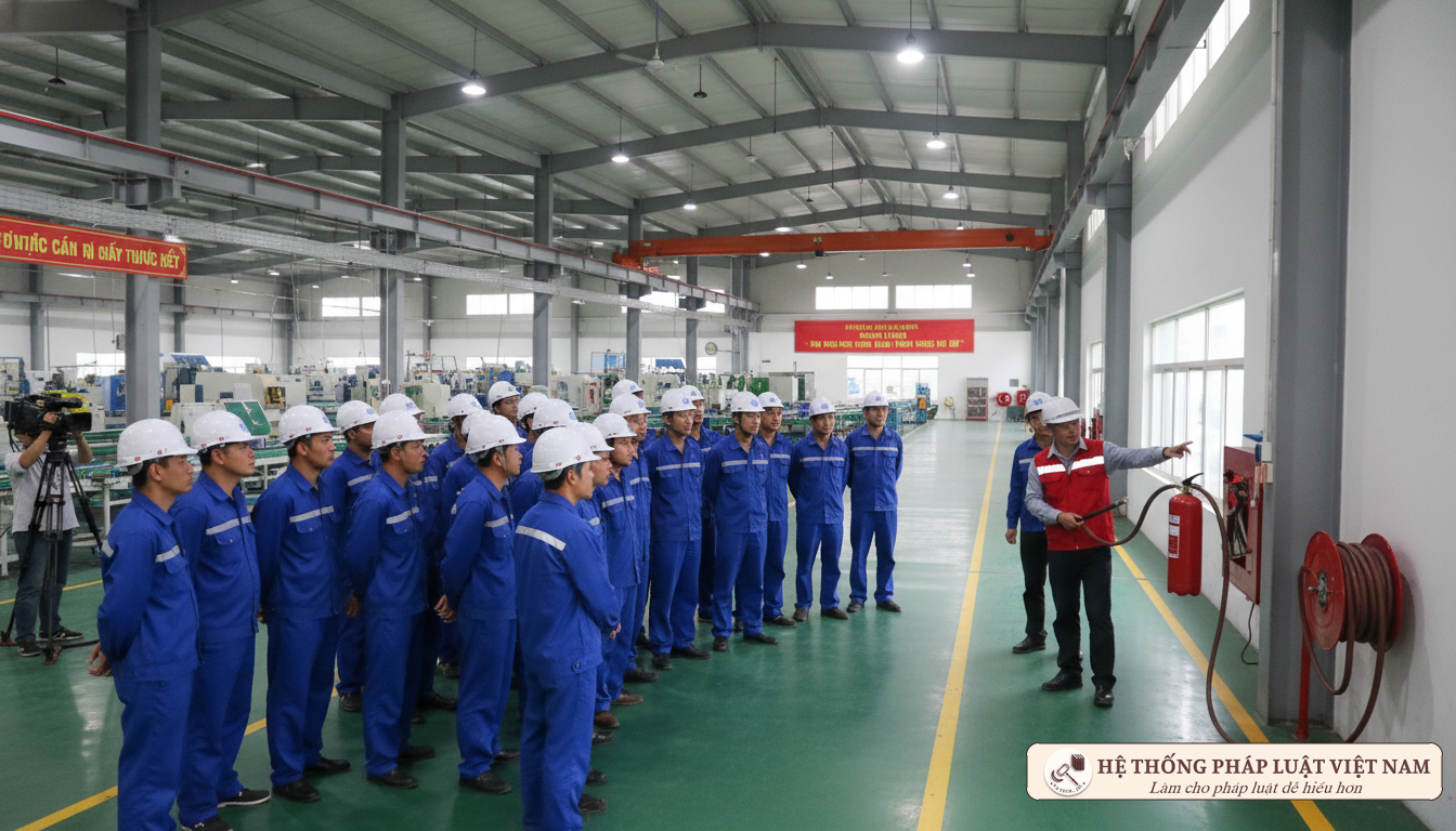 Huấn luyện nghiệp vụ PCCC tại cơ sở