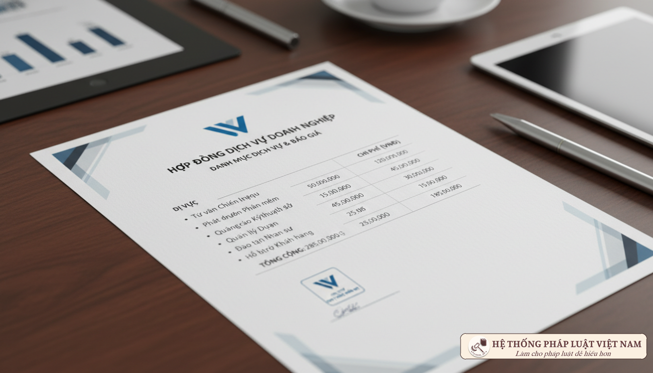 Bảng kê chi tiết dịch vụ