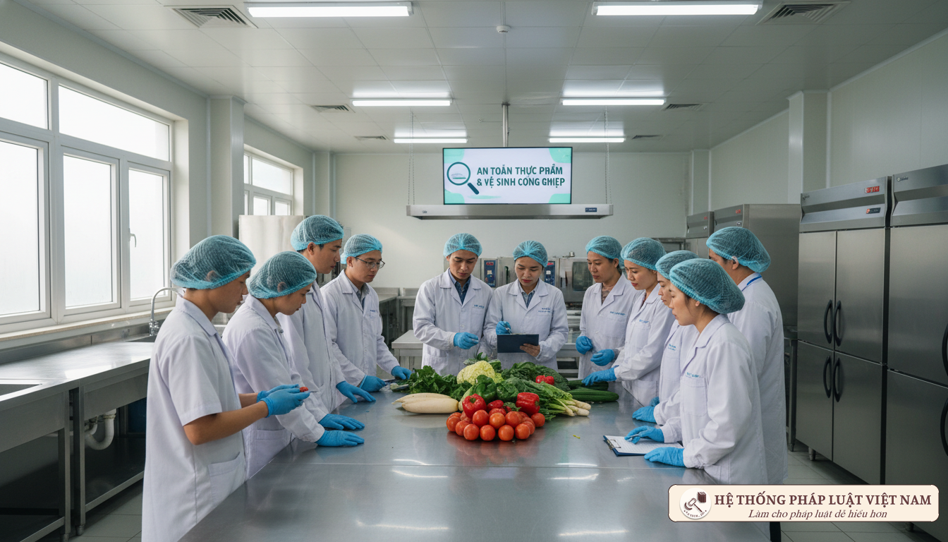 Tập huấn kiến thức vệ sinh an toàn thực phẩm