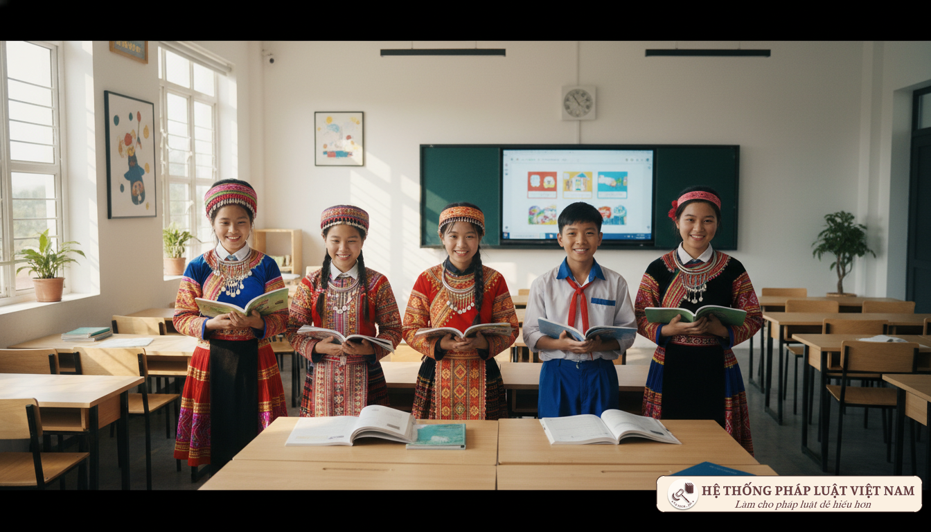 Học sinh dân tộc thiểu số nhận học bổng khủng: Quy định mới nhất bạn cần biết!
