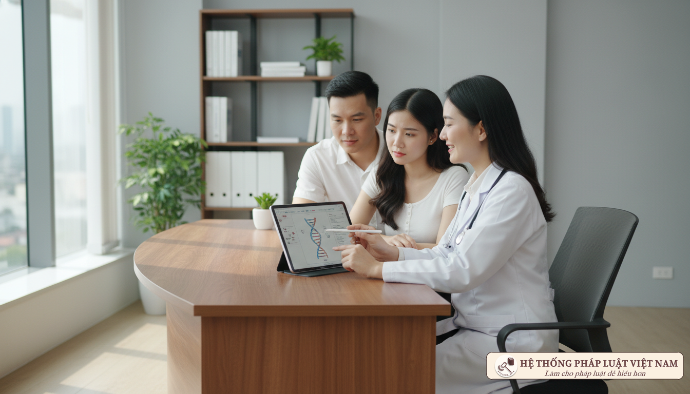 Bác sĩ tư vấn về nguy cơ di truyền do hôn nhân cận huyết