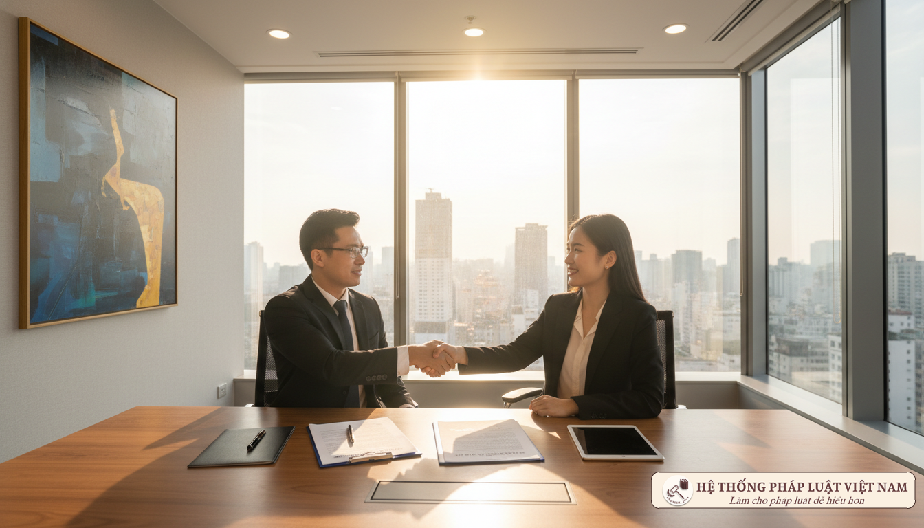 Hợp đồng dịch vụ khuyến mại cho Công ty cổ phần