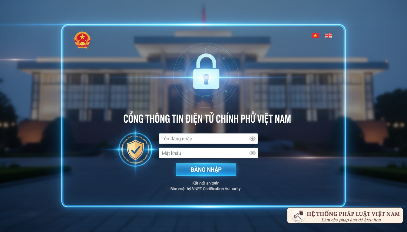 Giao diện dịch vụ công Kho bạc Nhà nước