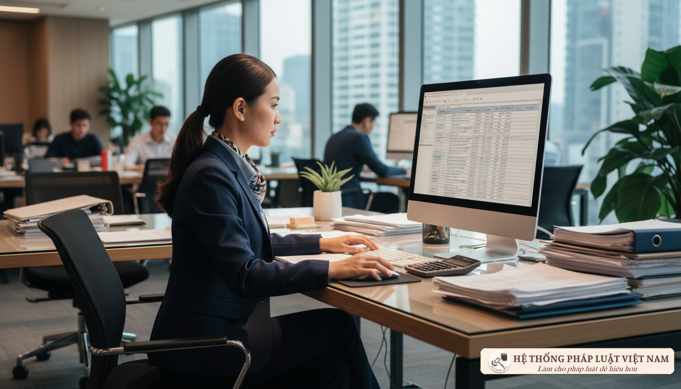Kế toán công ty cổ phần lập tờ khai lệ phí môn bài 2018
