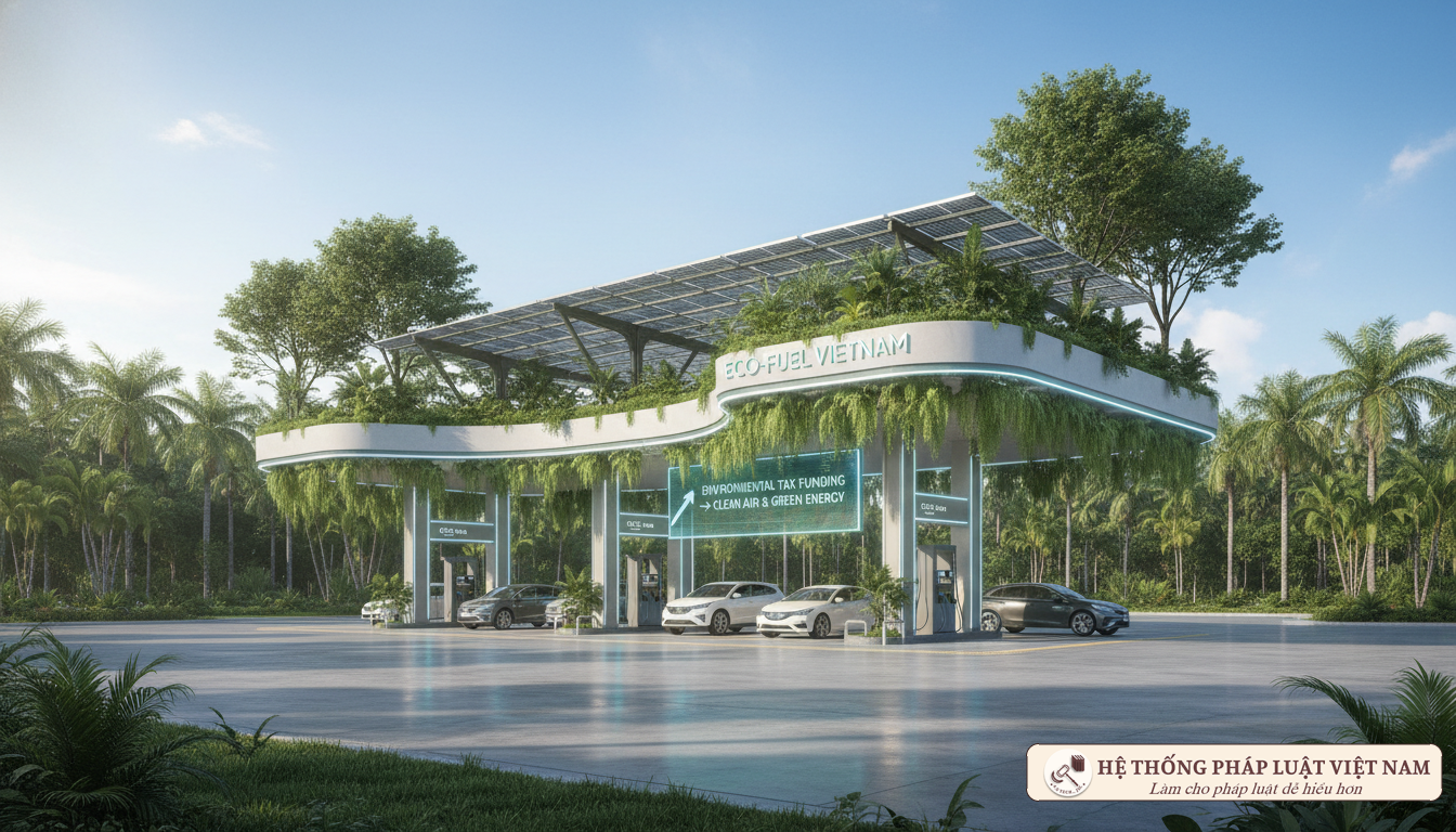 Trạm xăng dầu và thuế môi trường
