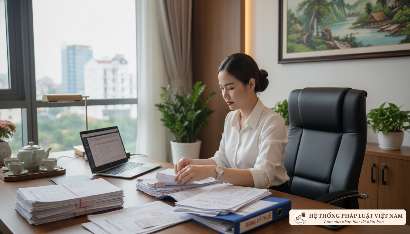 Hướng dẫn chi tiết hồ sơ, thủ tục thay đổi thông tin đăng ký thuế mới nhất 2021
