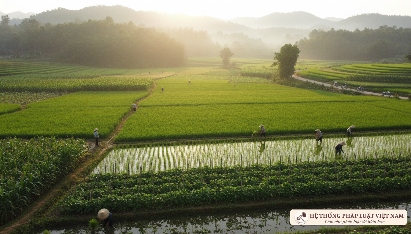 Hướng dẫn chi tiết thủ tục chuyển đổi đất trồng lúa sang đất trồng cây hàng năm mới nhất 2021
