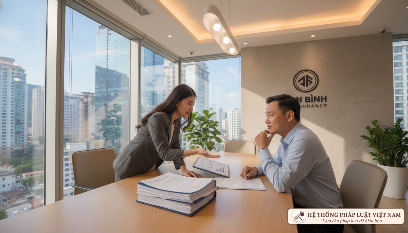 Đại lý bảo hiểm tư vấn khách hàng