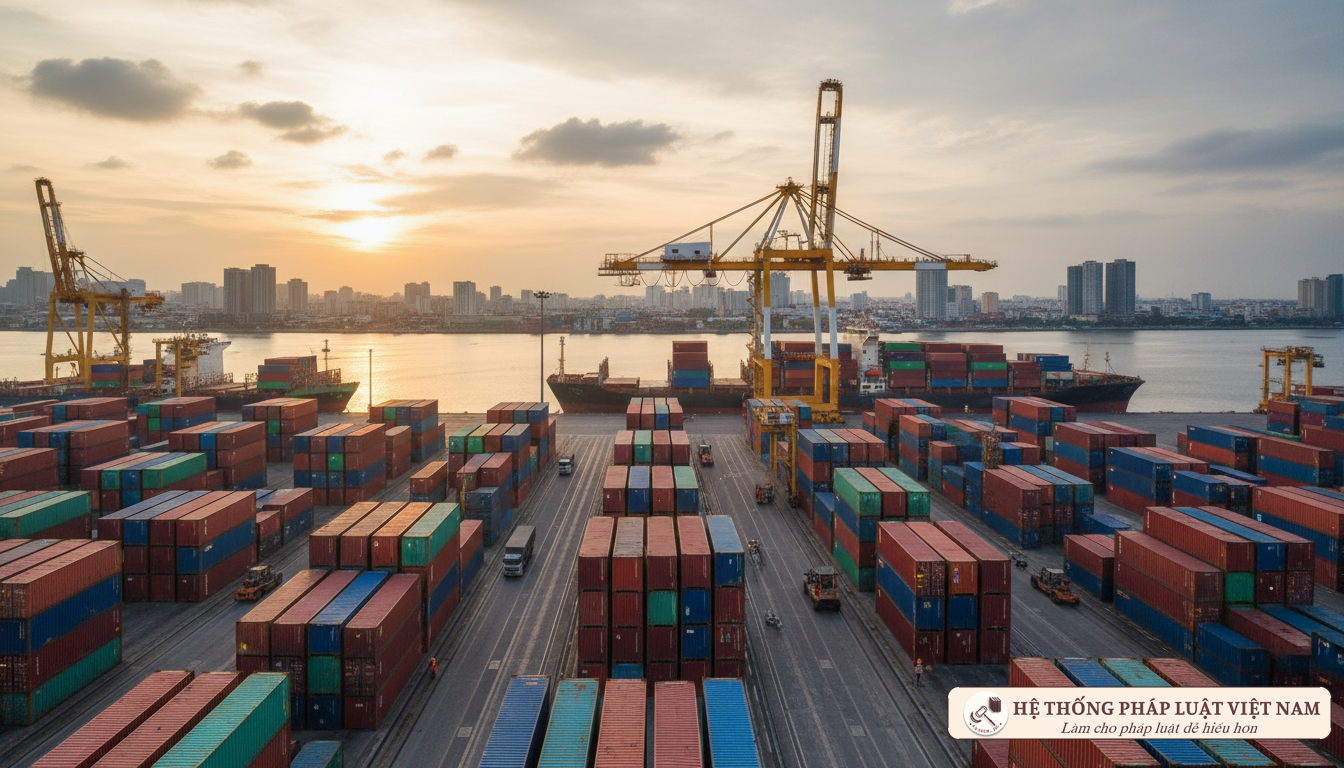 Cảng biển container Việt Nam năm 2019