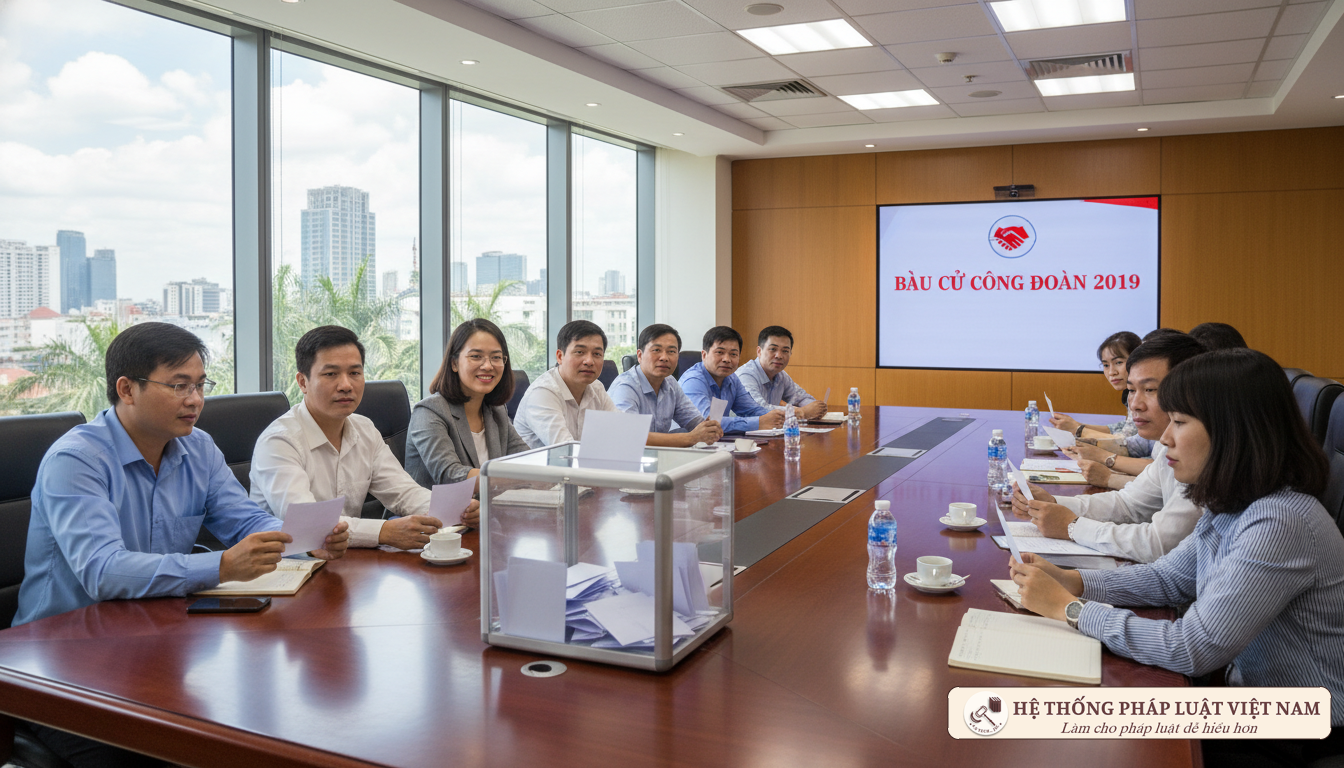 Bầu cử Ban Chấp hành Công đoàn cơ sở 2019
