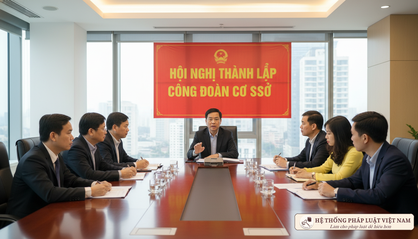 Hội nghị thành lập Công đoàn cơ sở tại doanh nghiệp Việt Nam năm 2019