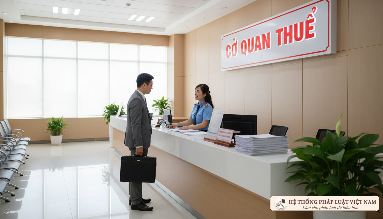 Nộp hồ sơ khai bổ sung tại cơ quan thuế
