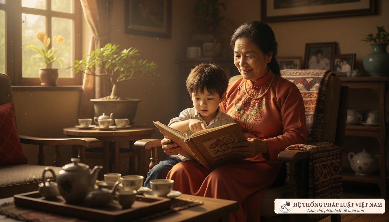 Người giám hộ chăm sóc trẻ em