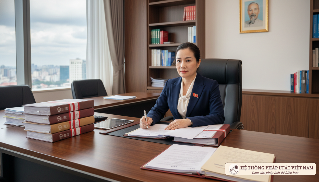 Cán bộ hướng dẫn thủ tục hành chính