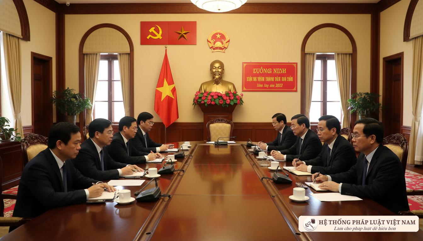 Hội nghị thảo luận về phương án sắp xếp bộ máy nhà nước