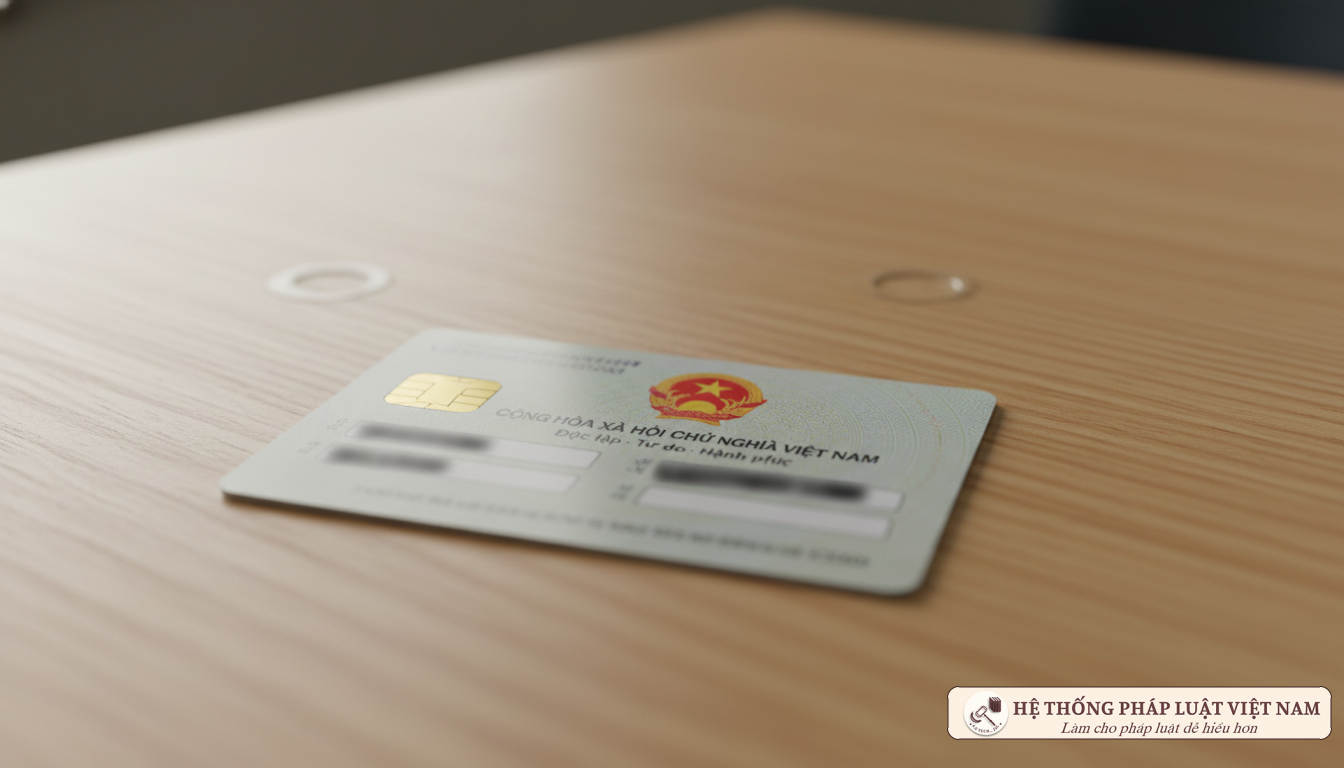 Mẫu thẻ CCCD gắn chip 2021