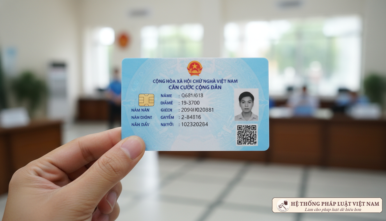 Mẫu thẻ CCCD gắn chip mới 2021