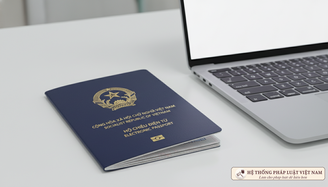 Mẫu hộ chiếu điện tử Việt Nam