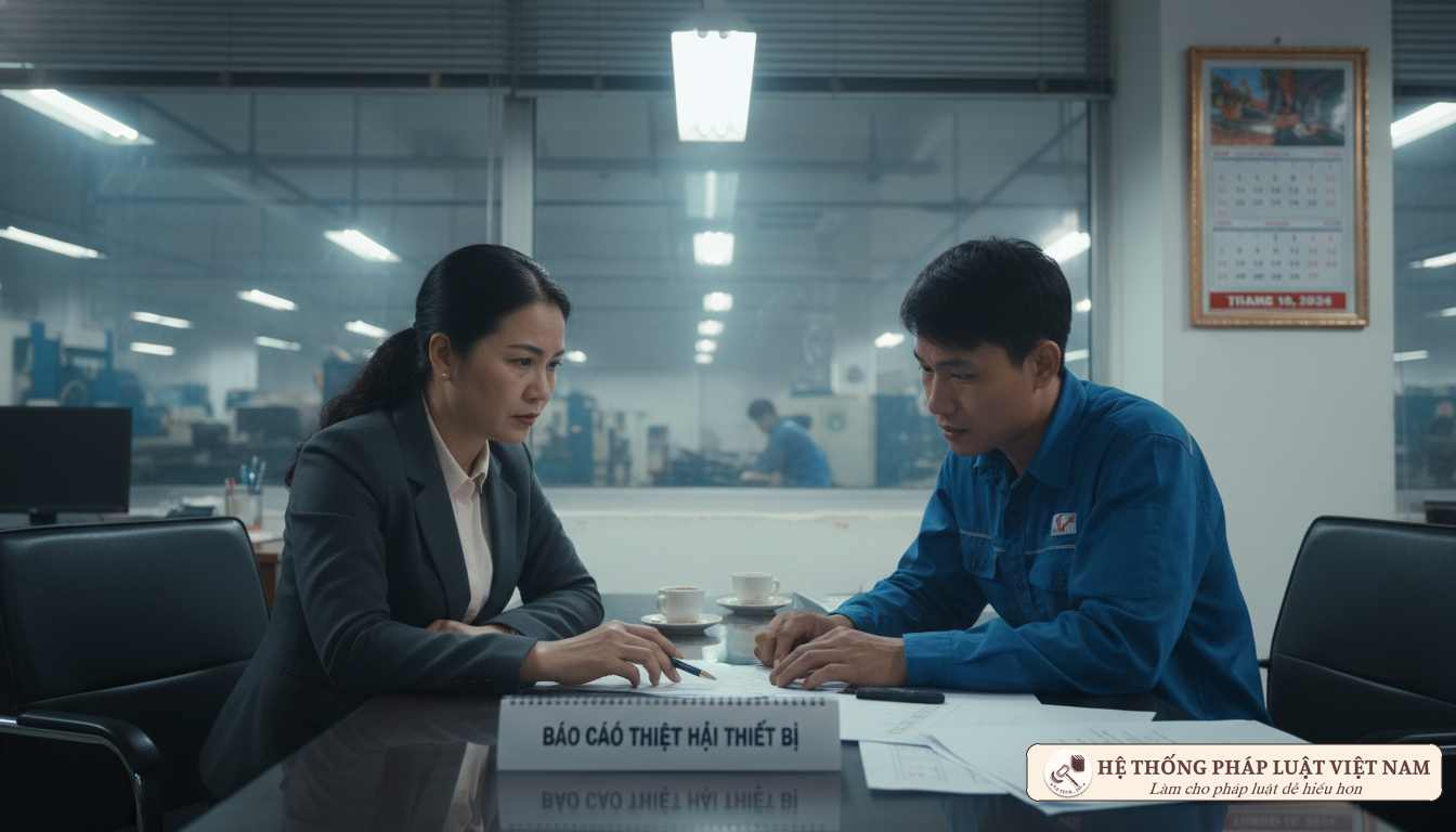 Họp xử lý bồi thường thiệt hại