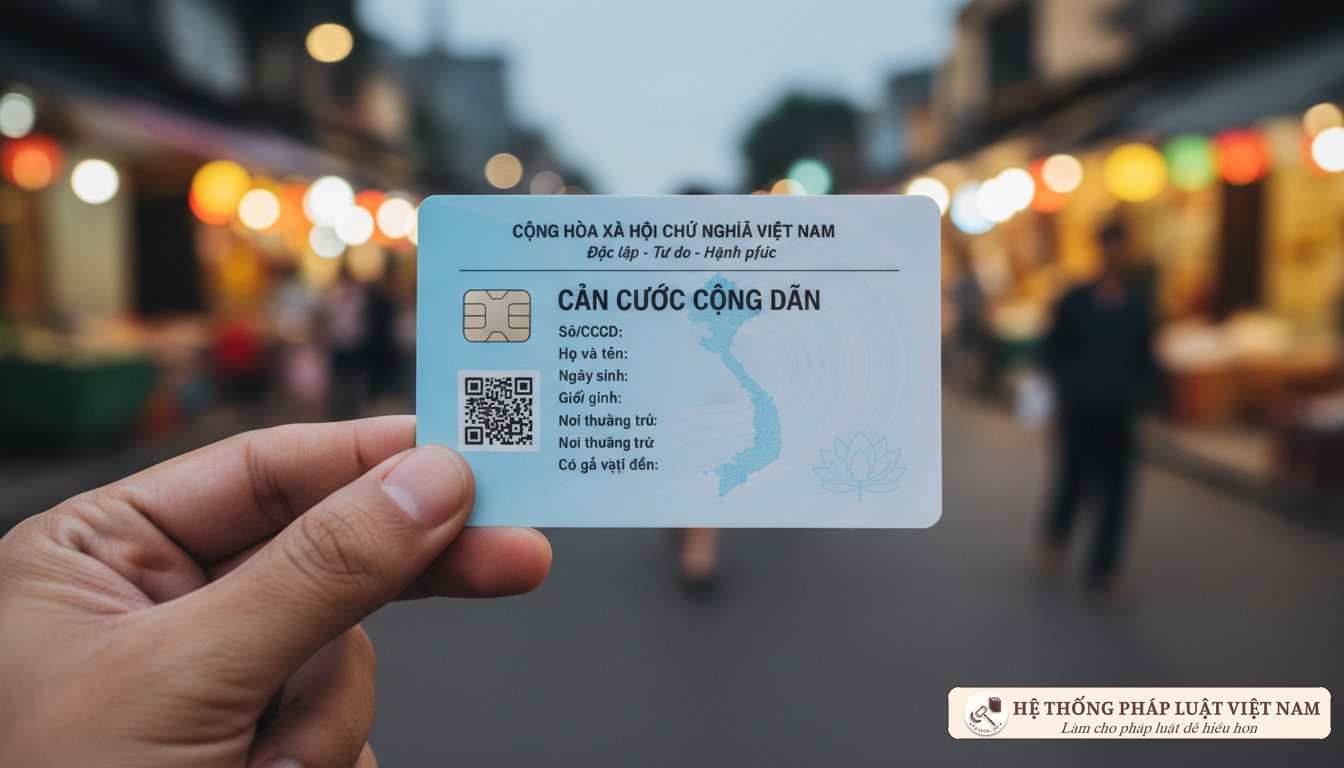 Thẻ Căn cước công dân gắn chip Việt Nam