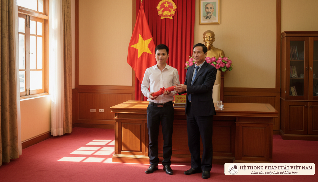 Khen thưởng người tiến bộ trong thời gian thử thách