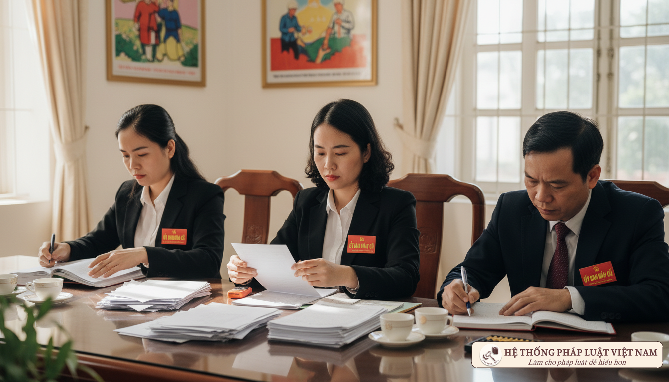 Quy trình kiểm phiếu bầu cử công đoàn Ban bầu cử kiểm phiếu