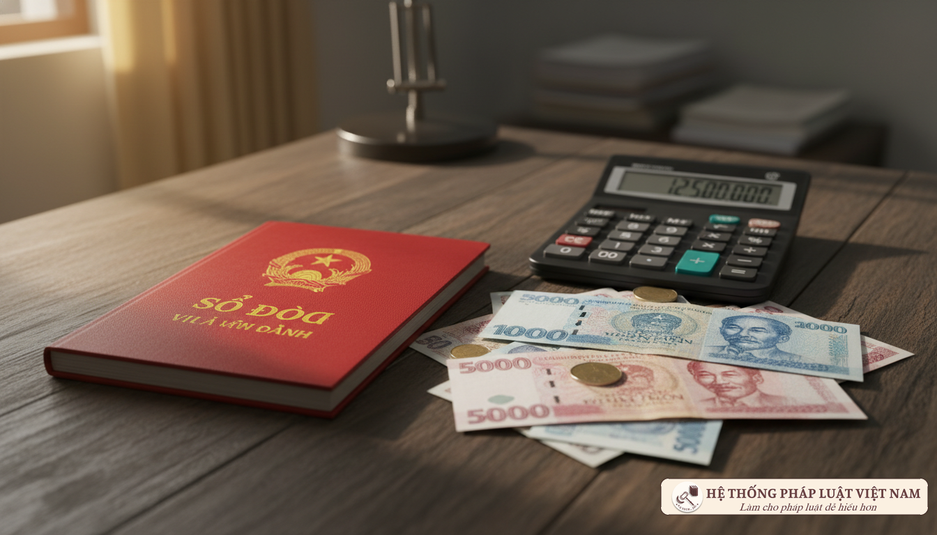 Sổ đỏ và chi phí tài chính năm 2020