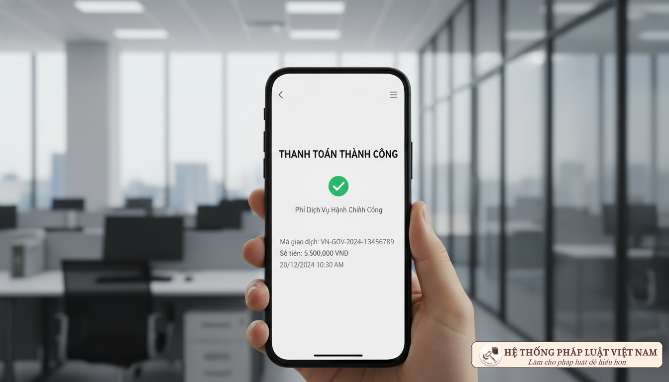 Thanh toán phí lệ phí trực tuyến