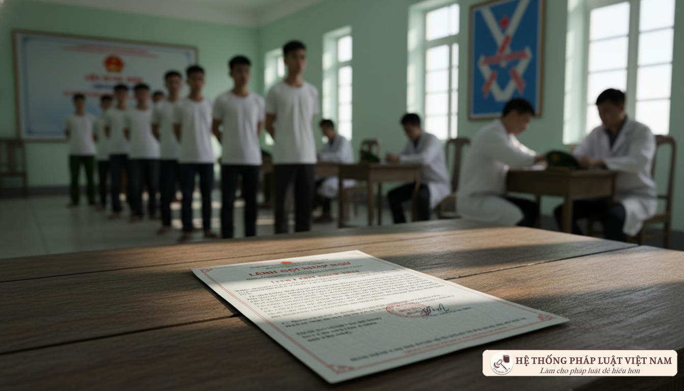 Khám sức khỏe nghĩa vụ quân sự 2019