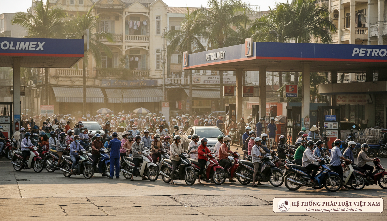 Giá xăng dầu hôm nay 09/11/2021: RON 95 áp sát ngưỡng 25.000 đồng/lít, áp lực chi phí đè nặng
