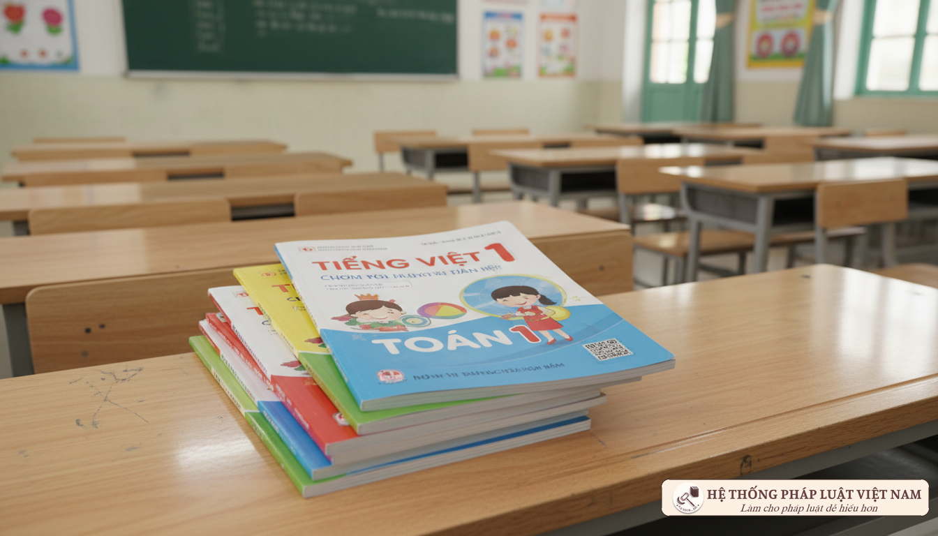 Các bộ sách giáo khoa lớp 1 mới