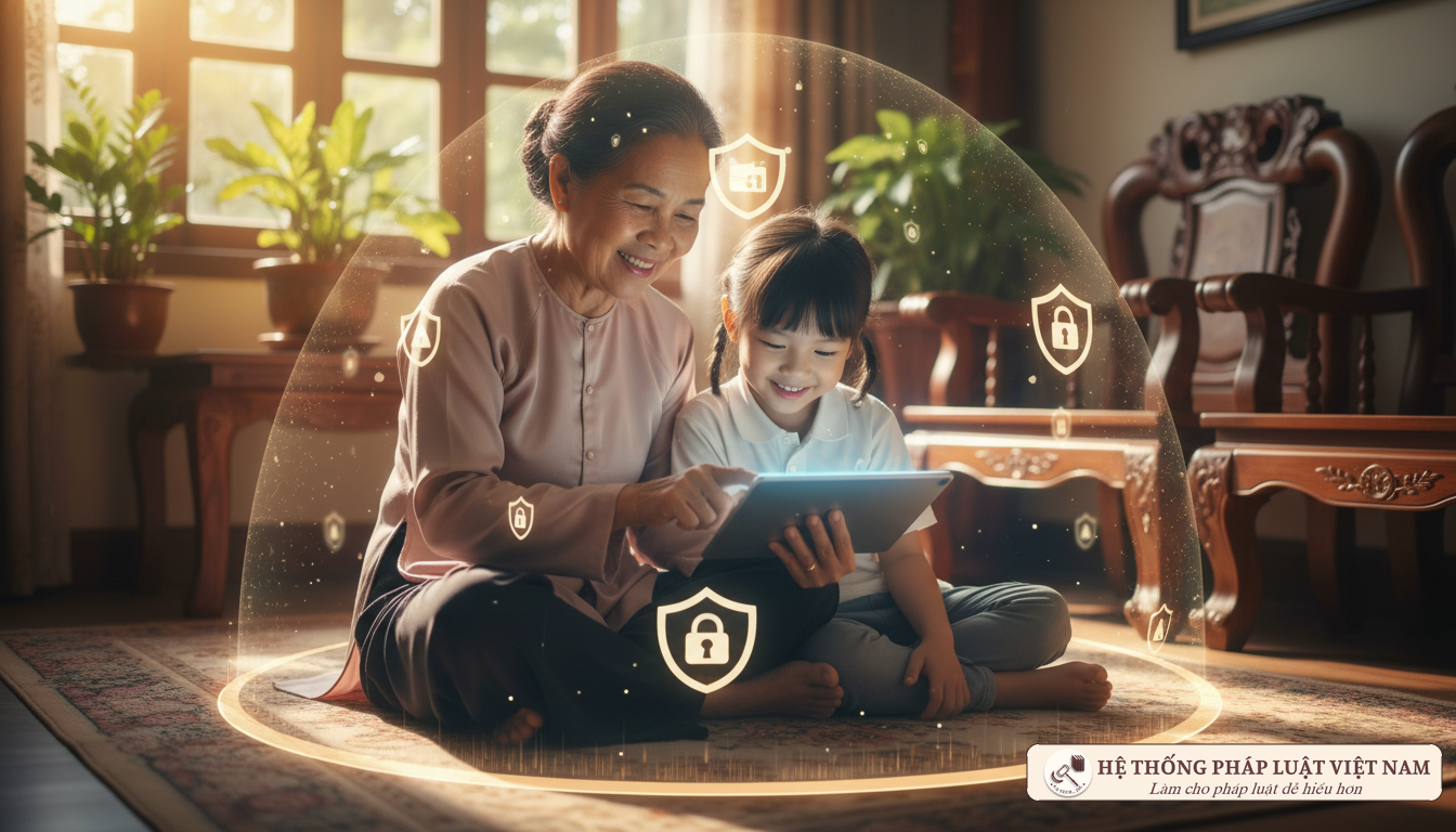 Bảo vệ trẻ em và người cao tuổi trên không gian mạng