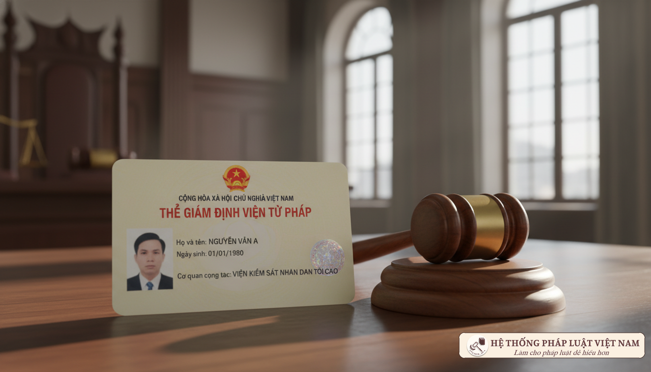 Thẻ giám định viên tư pháp