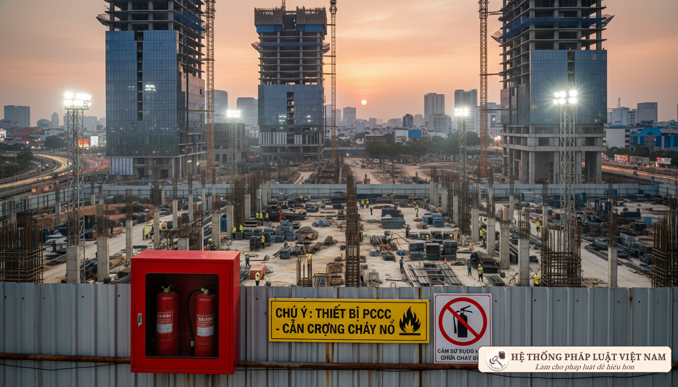 An toàn PCCC tại công trình xây dựng