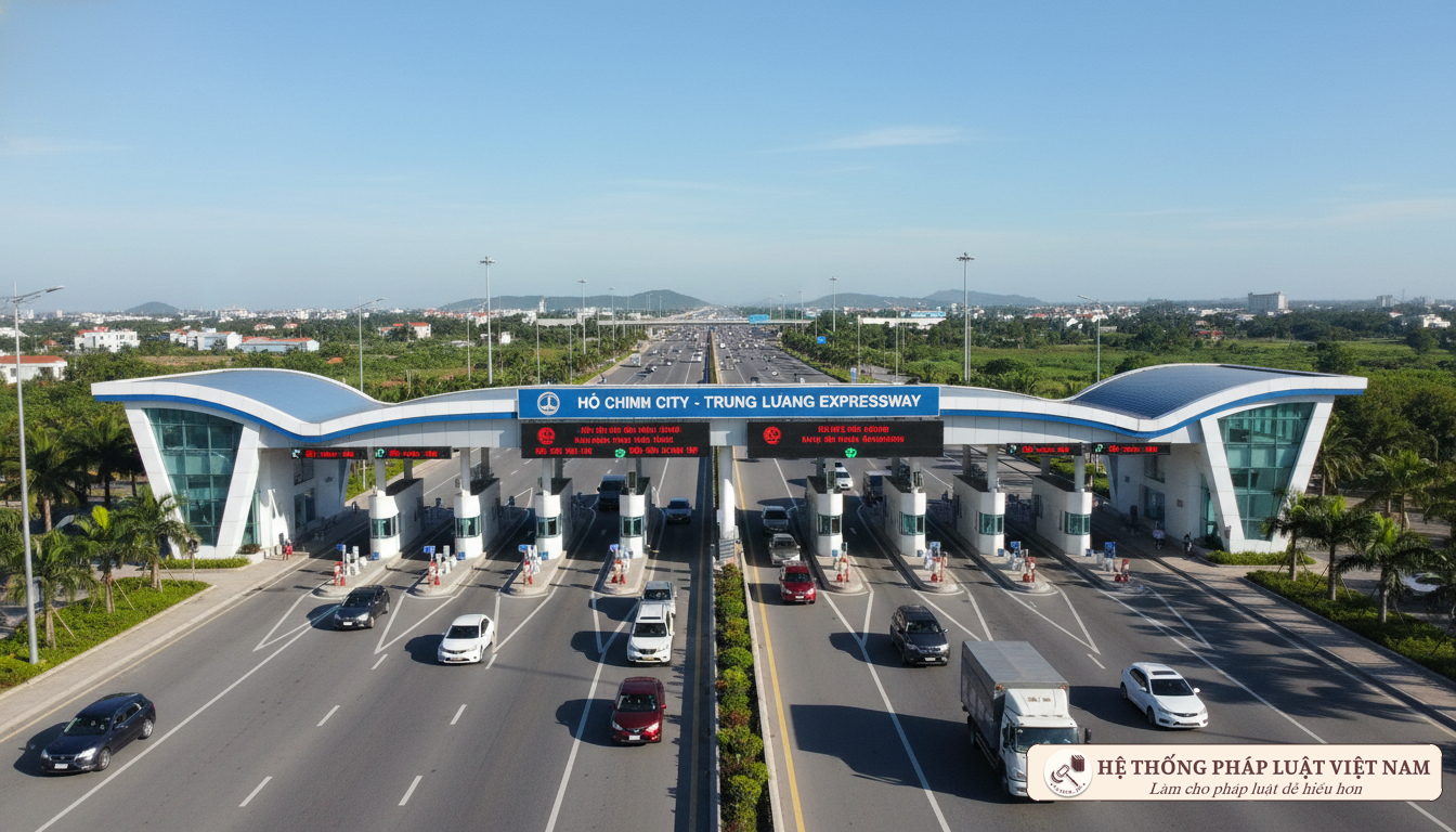 Chính thức áp dụng mức phí cao tốc TP.HCM - Trung Lương: Mức thu cao nhất lên tới 320.000 đồng/lượt
