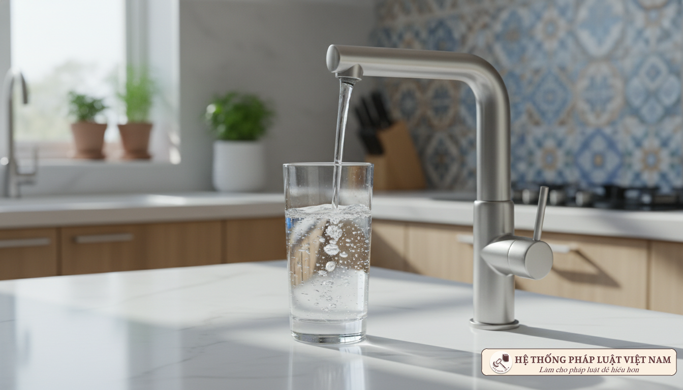 Khung giá nước sạch sinh hoạt mới nhất: Đô thị đặc biệt tối đa 18.000 đồng/m3
