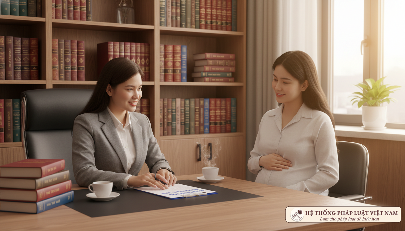 Tư vấn pháp luật về chế độ thai sản cho công nhân