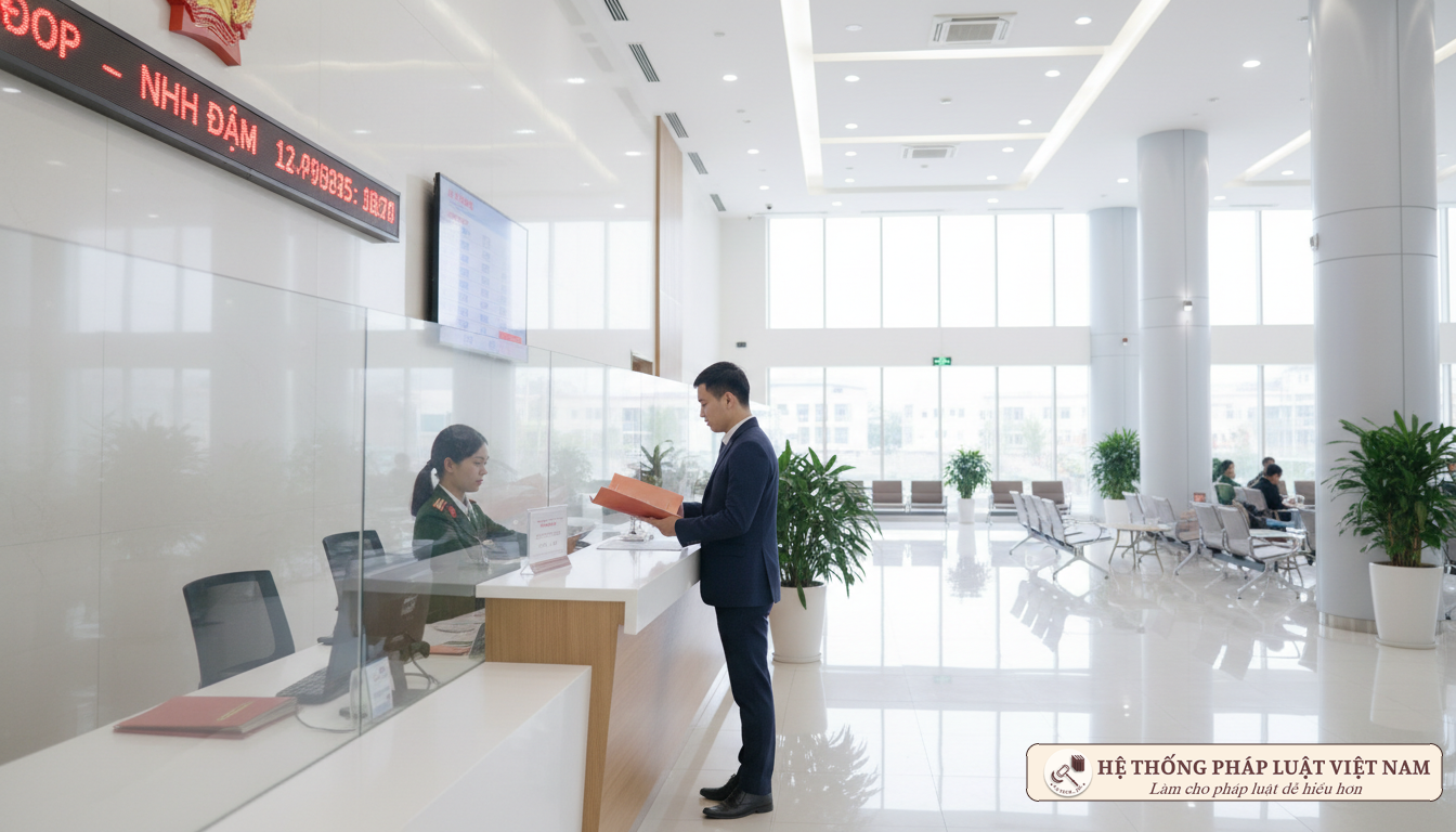 Nộp hồ sơ cấp lại biển hiệu xe du lịch