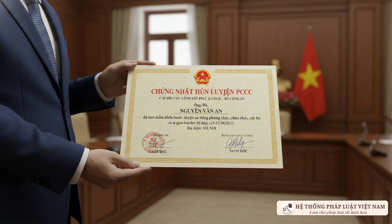 Cán bộ hướng dẫn hồ sơ PCCC