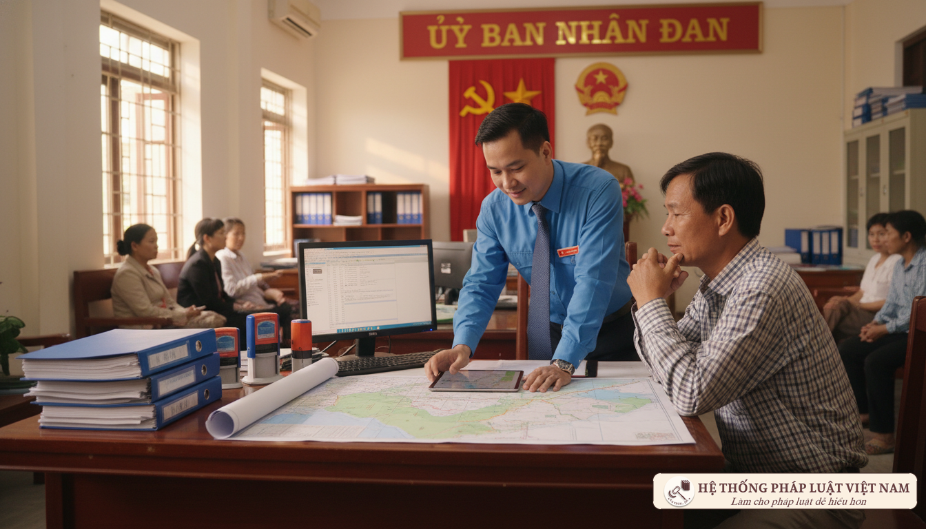 Tư vấn thủ tục đất đai tại cơ quan hành chính