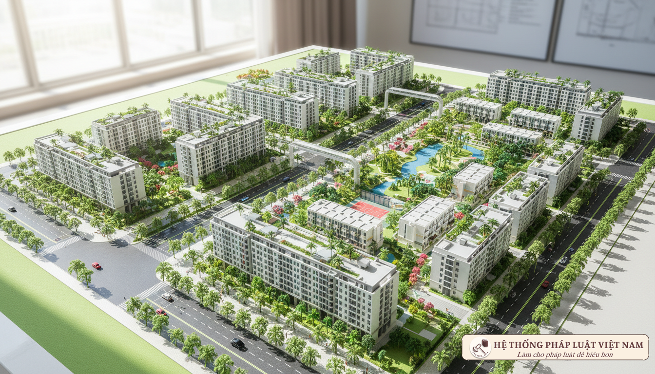 Khu tái định cư hiện đại
