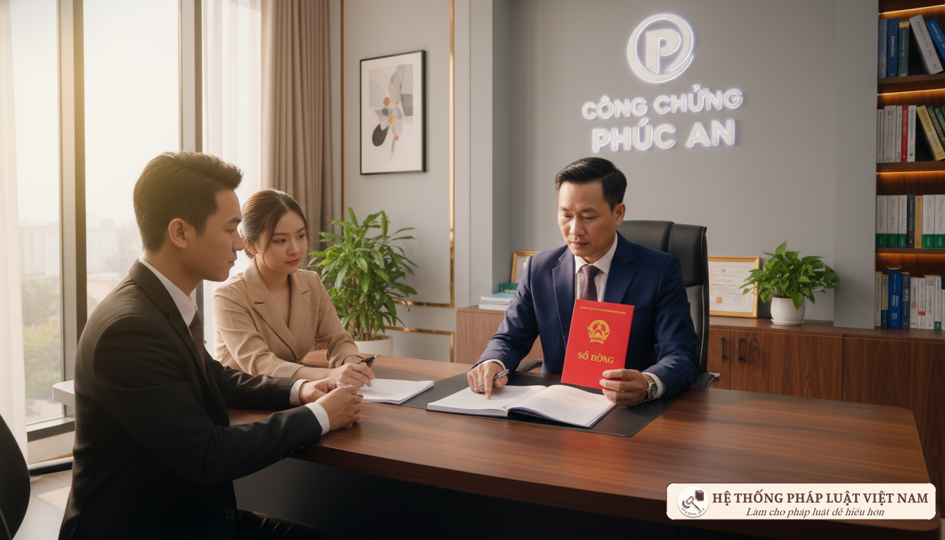 Thủ tục công chứng hợp đồng mua bán